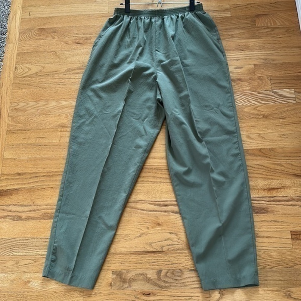 Teddi, olive green, light weight pants